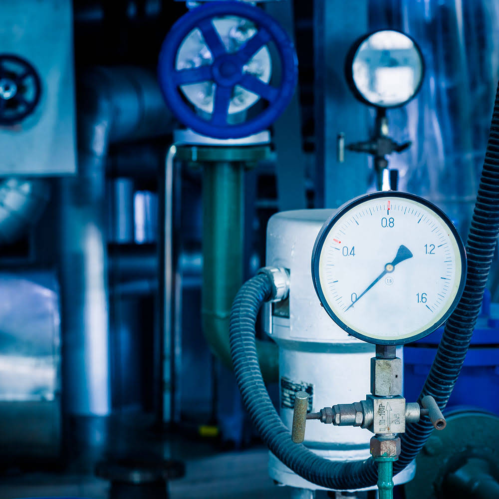 Pumping station for pumping water