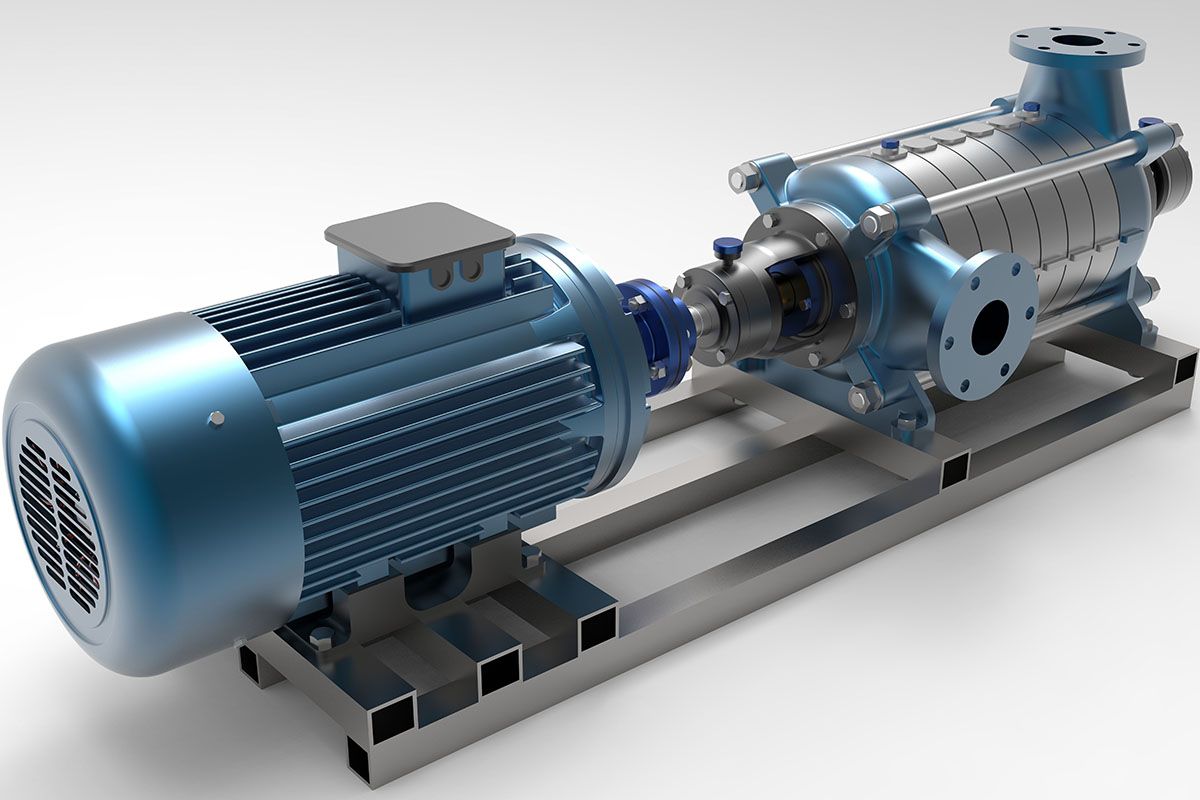 Between bearings pumps