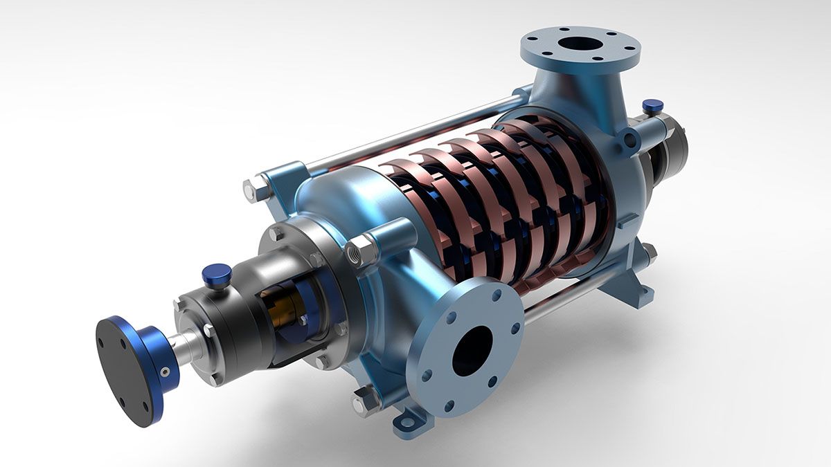 Between bearings pumps