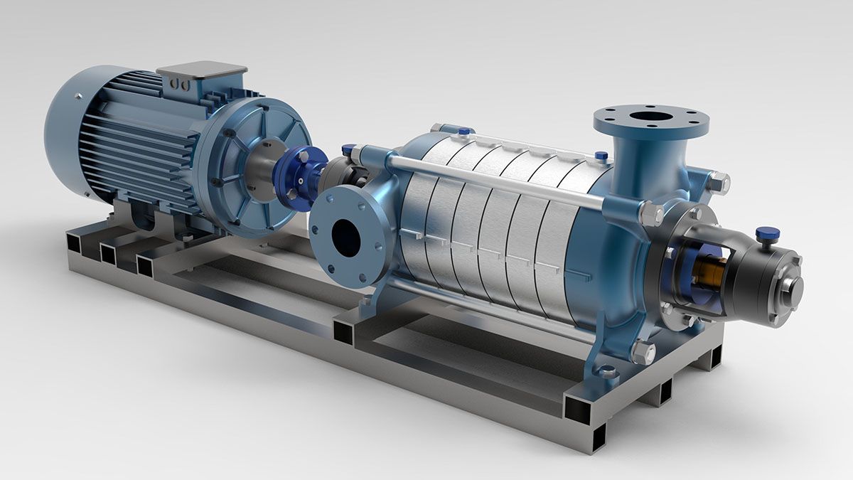 Between bearings pumps