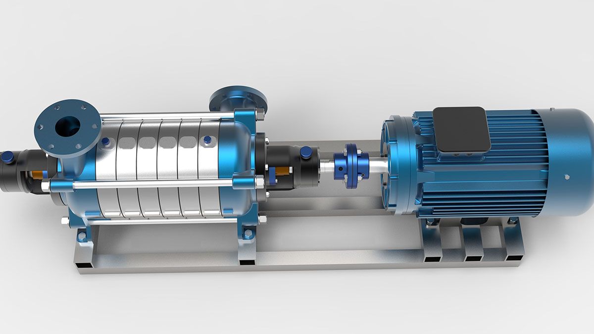 Between bearings pumps