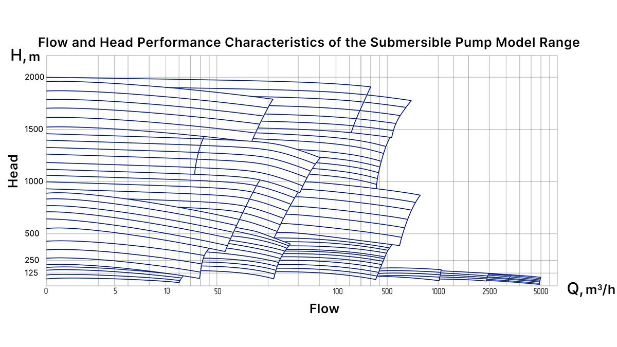 Semi-submersible pump diagram