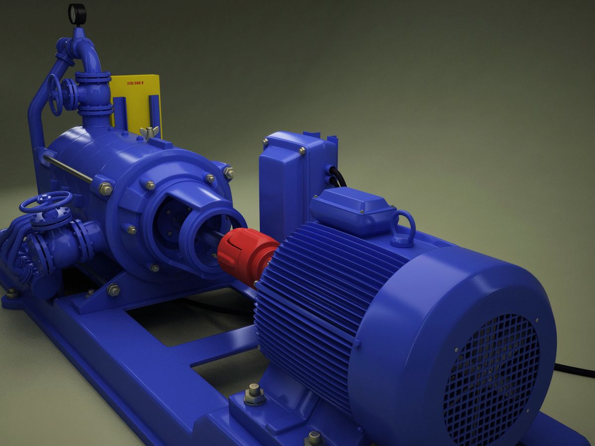 Between bearings pumps